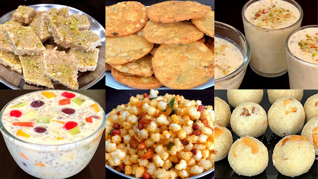 Holi Special Recipes - Holi Special Sweets & Snacks - Holi Snack Recipes - Quick & Easy Holi Recipes