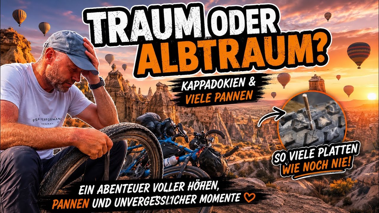 Traum oder Albtraum? Immer wieder Pannen! RadZeltWelt - Die Fahrradweltreise [#12]
