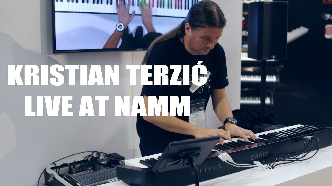 Kristian Terzić (Live at NAMM) on the Casio Privia PX-S3000