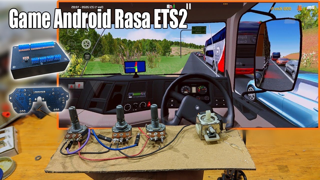 Base Steering Wheel Game Android | Uji Coba Potensio Unttuk Game WTDS