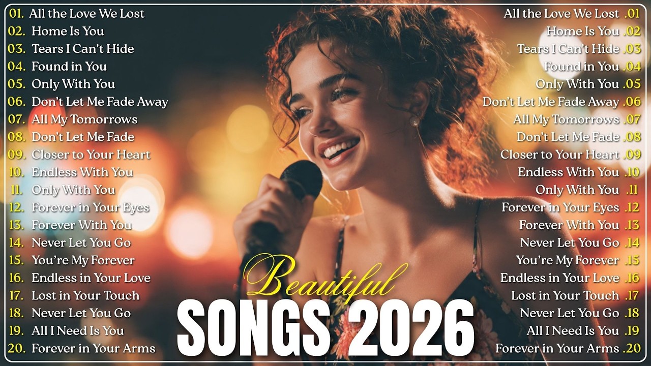 When Love Feels Like a Dream ✨ | Soft English Songs to Melt Into