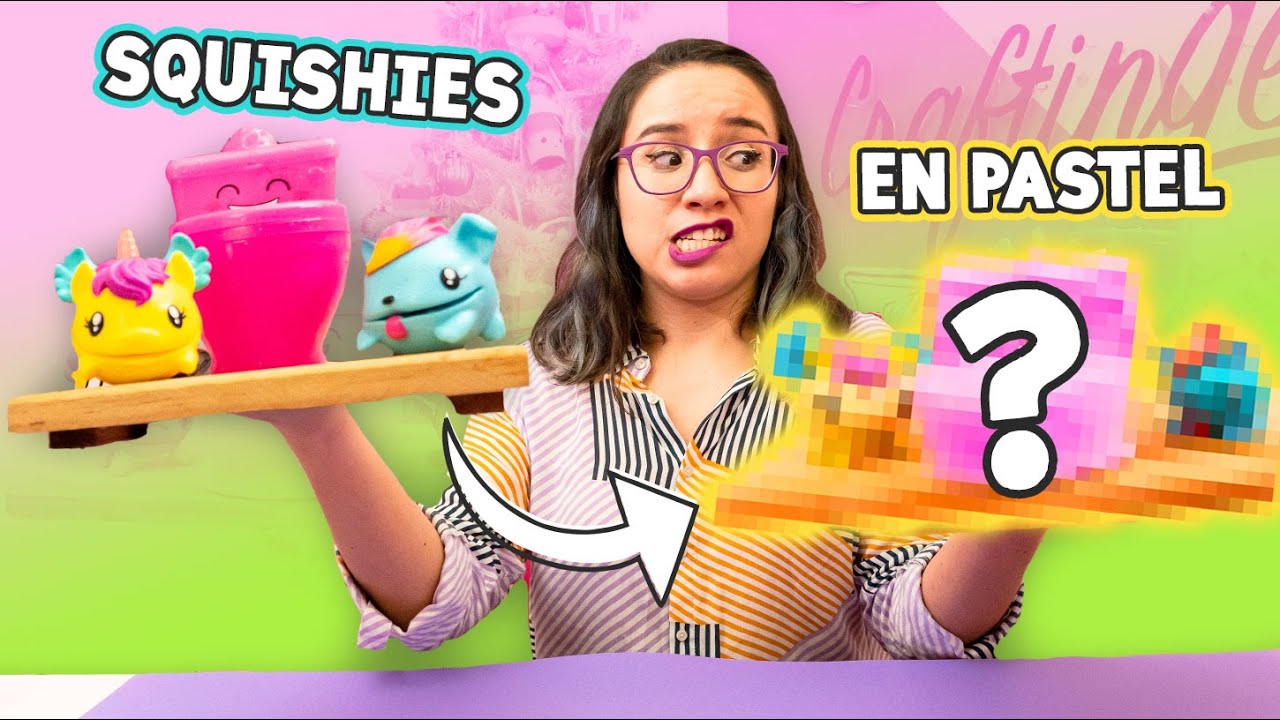 CONVERTÍ mi SQUISHY en COMIDA REAL 😱 Así quedó  ✄ Craftingeek