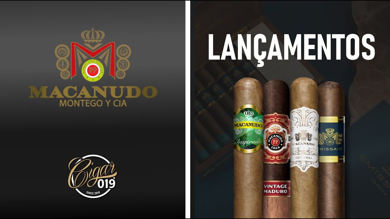 CIGAR 019 - Conheça os lançamentos Macanudo!!