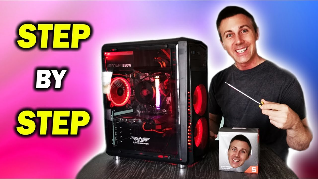 How To Build Your FIRST AMD Ryzen Gaming PC...! ($750 Best Value Rig)