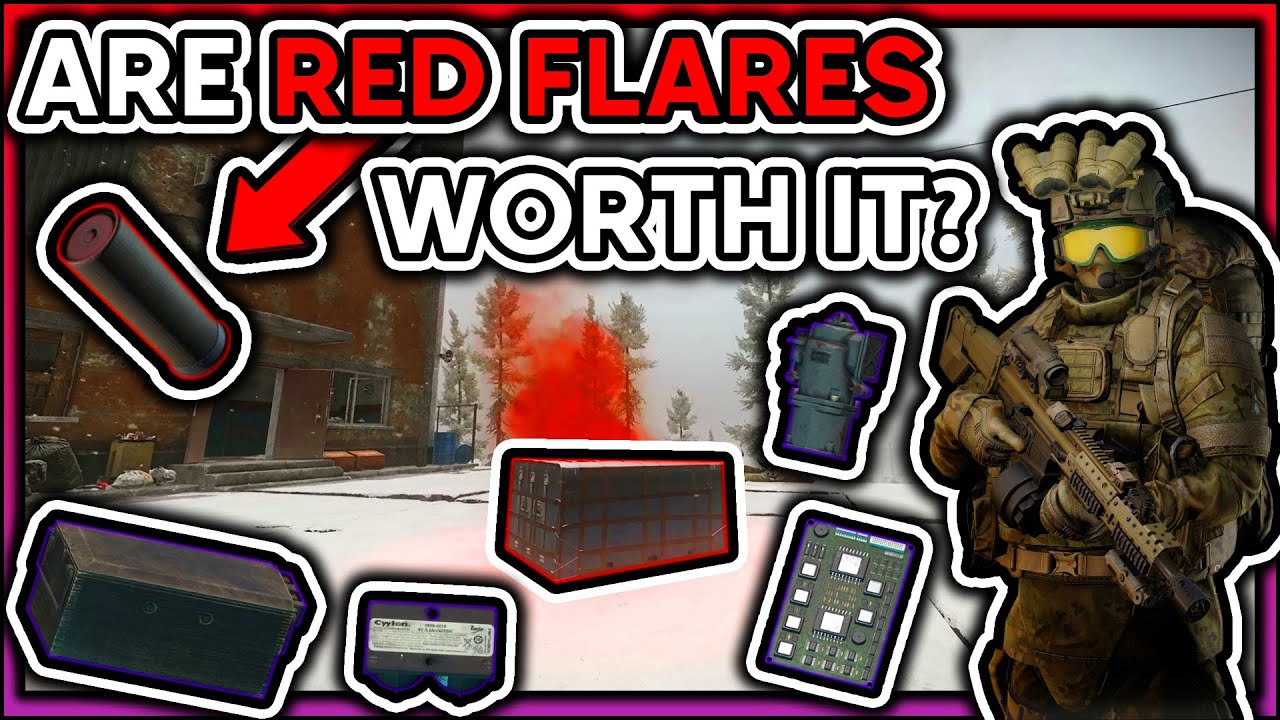 RED Flares: The Biggest Scam In Tarkov? (10 Flare Test)