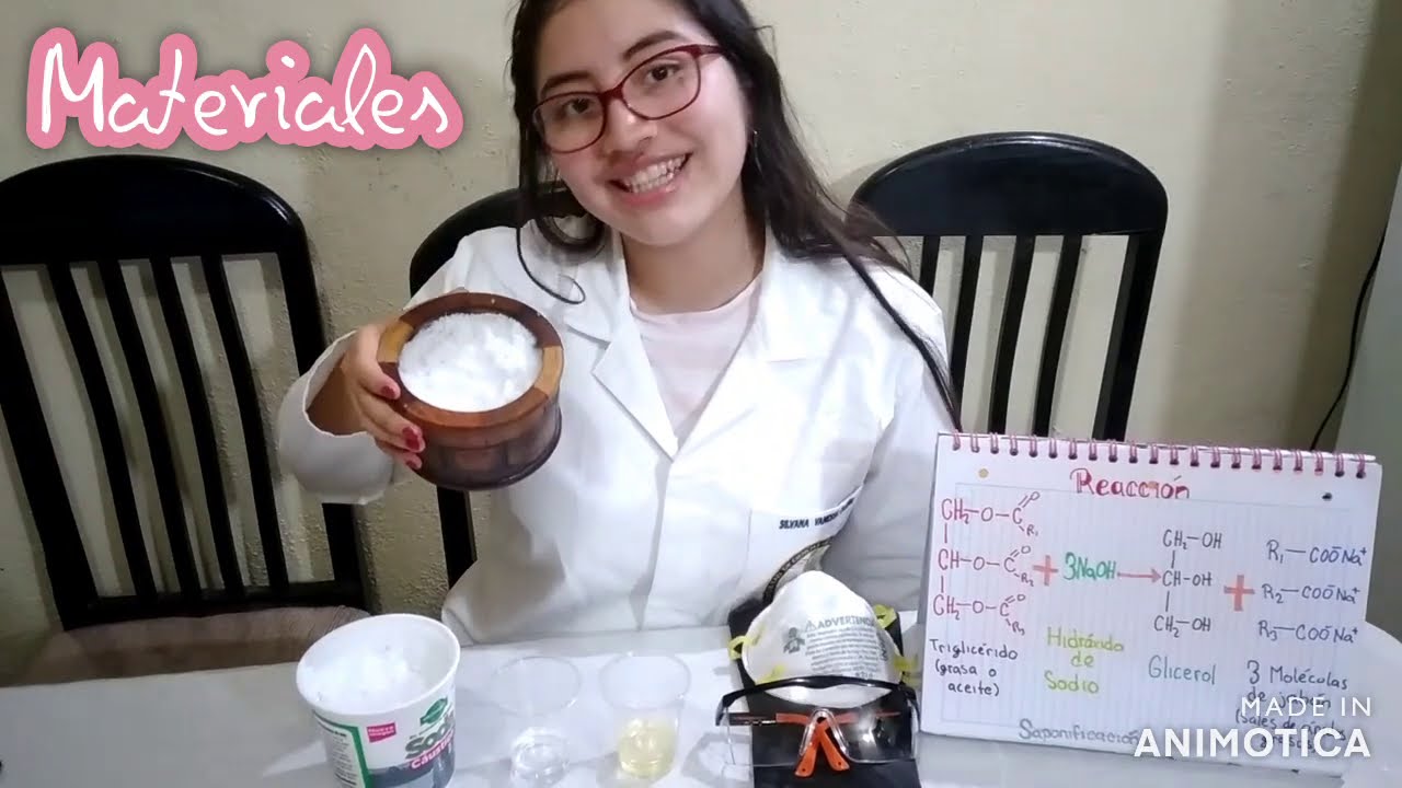 Saponificación de lípidos (Fabricación de jabón casero)