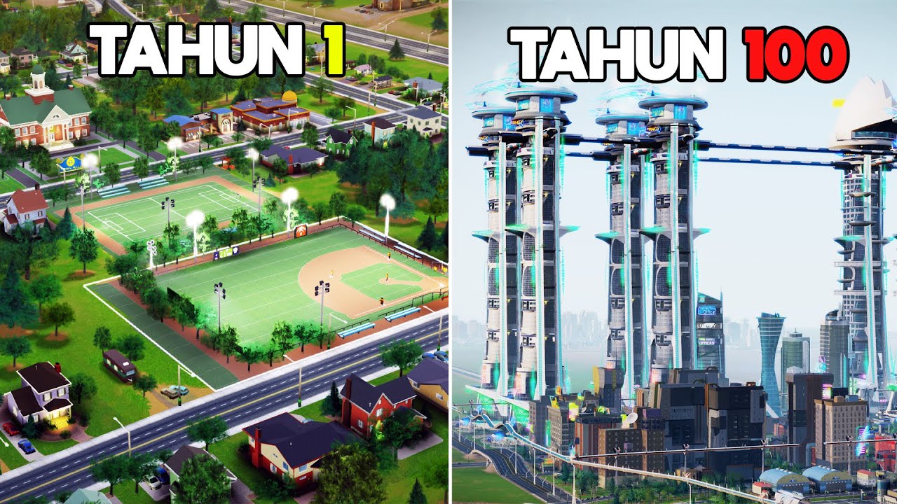 100 Tahun Membangun Kota di SimCity..
