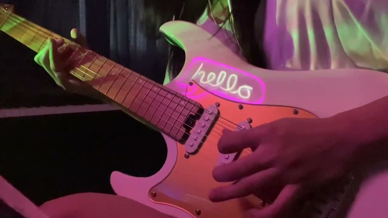 back to friends // sombr (electric guitar cover)