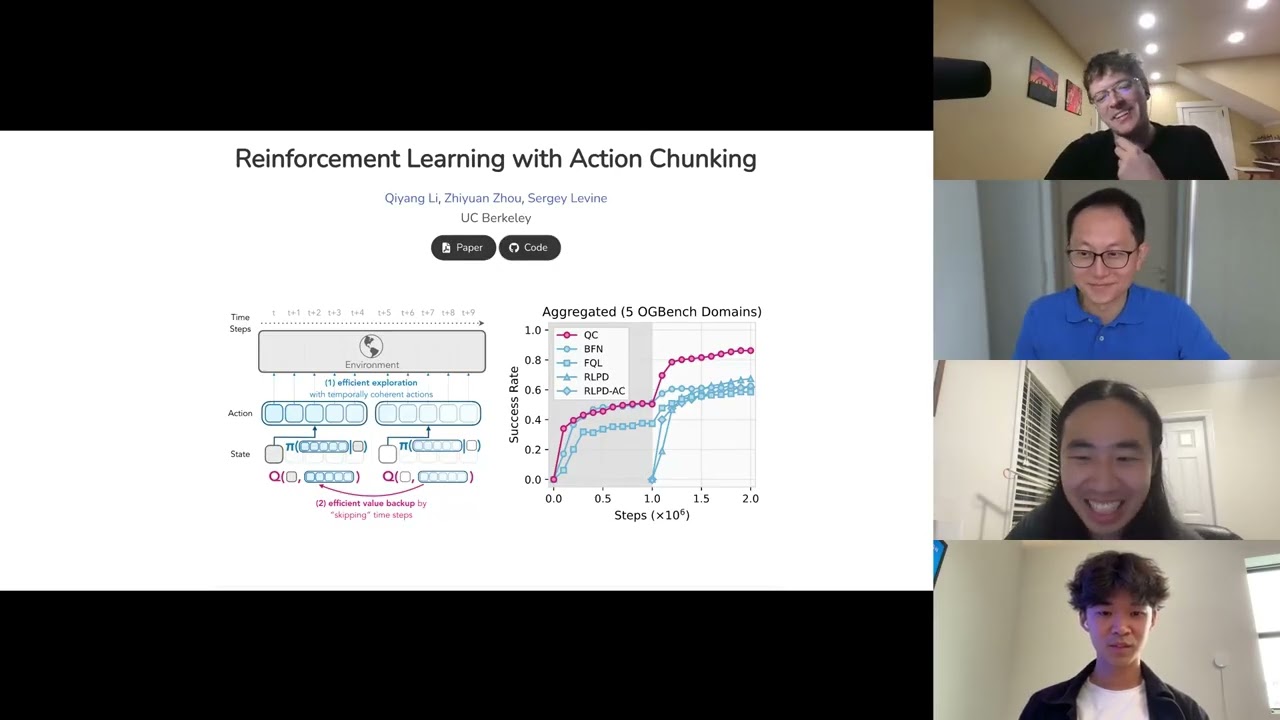 Ep#35: Reinforcement Learning with Action Chunking