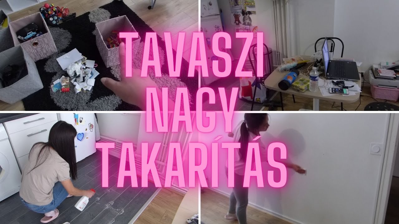 Tavaszi nagy takarítás hétvége