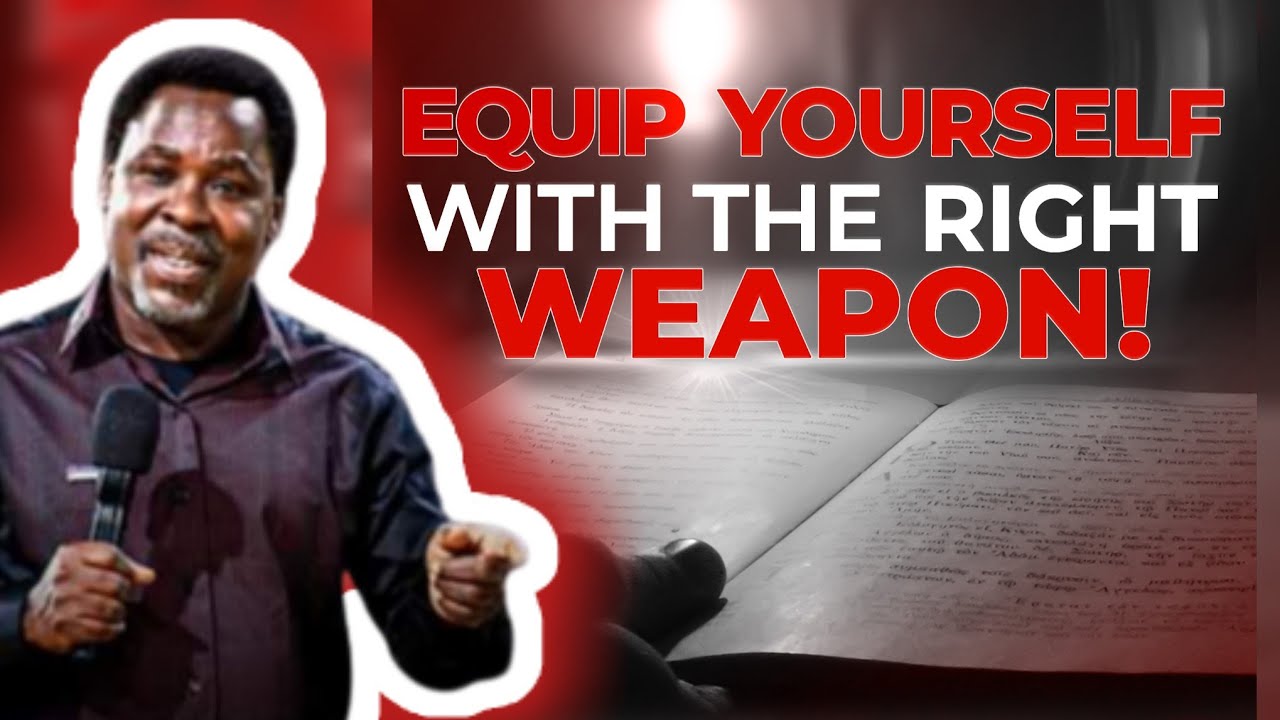 Equip Yourself With The Right Weapon TB Joshua Of SCOAN | Life of Luxury