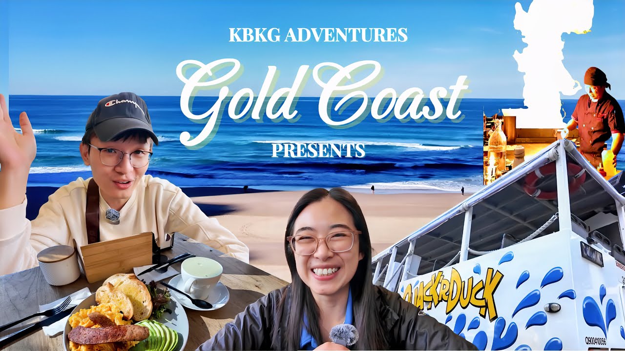 黄金海岸旅游推荐攻略～ 千万别错过美丽的风景配上日式火焰表演、还可以体验两稀鸭子船～🚐🐥 Gold Coast Aquaduck (Quack'rDuck) Teppanyaki Dinner 🔥🍲