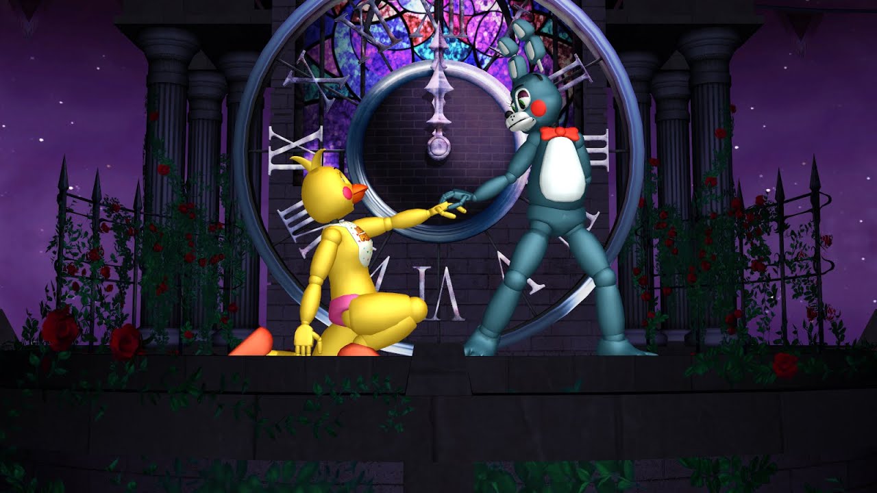 (MMD x FNAF) Cantarella (Toy Bonnie X Toy Chica)
