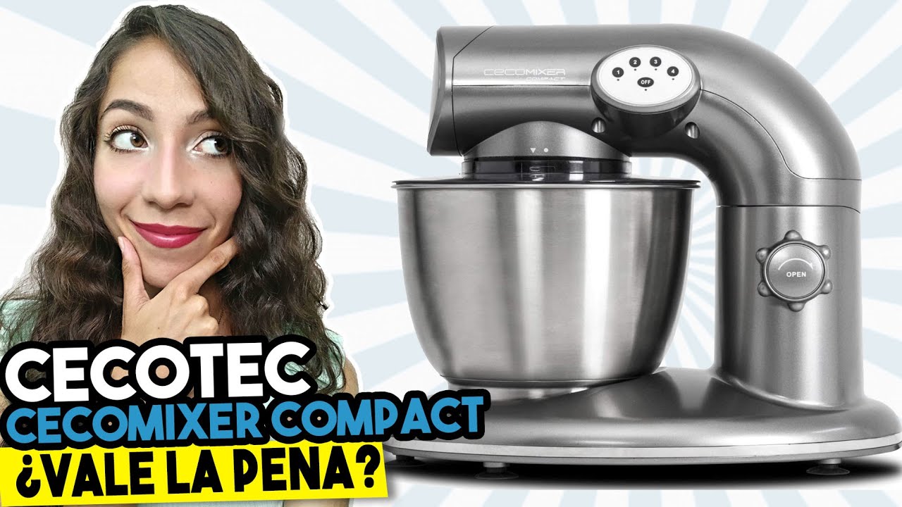 DESCUBRE la Batidora Amasadora Cecotec Cecomixer Compact ▶Análisis, Ventajas y Desventajas◀