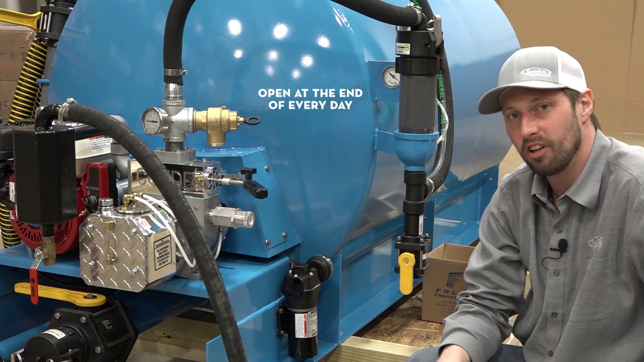 Satellite Industries MD 400 - Conde Pump Start-up, Maintenance and Winterization.