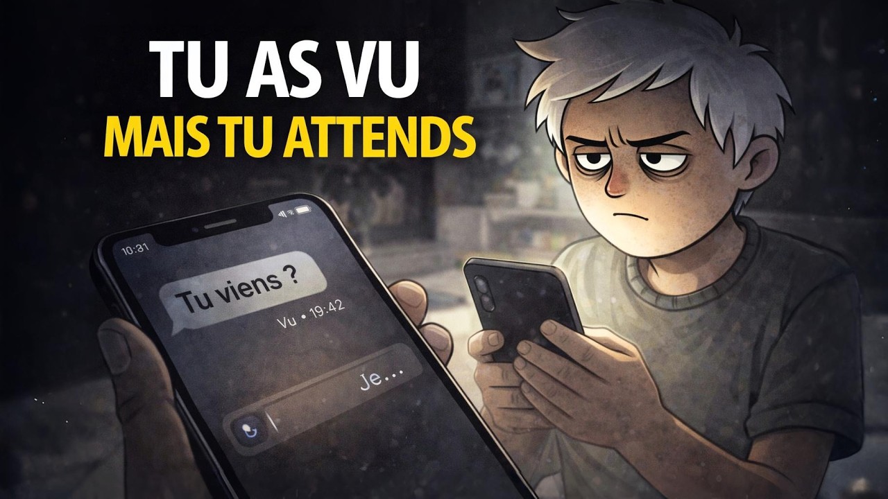 Pourquoi tu réponds tard aux messages