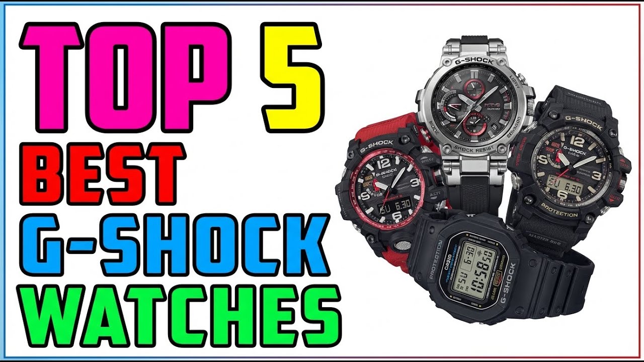 ТОП-5 лучших часов G-Shock 2026 года | Самые прочные часы на планете