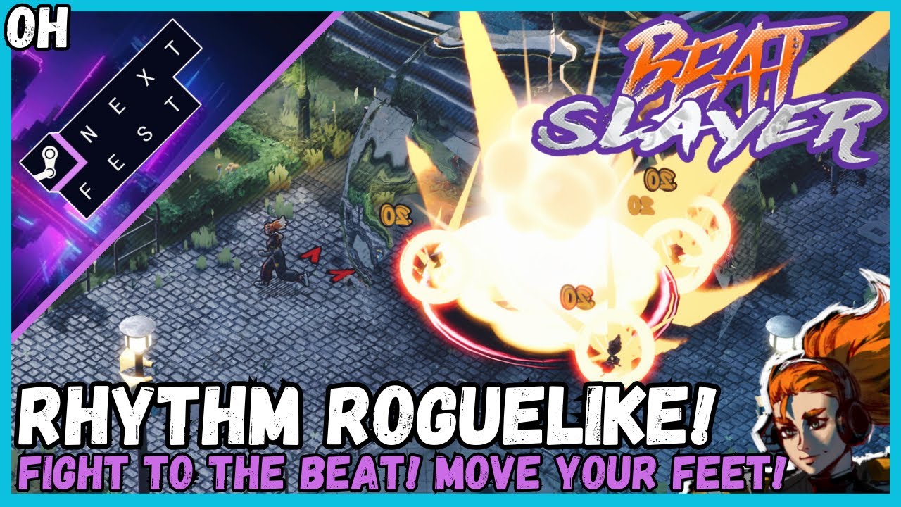 AMAZING Rhythm Based Roguelike! Steam Next Fest! BeatSlayer!