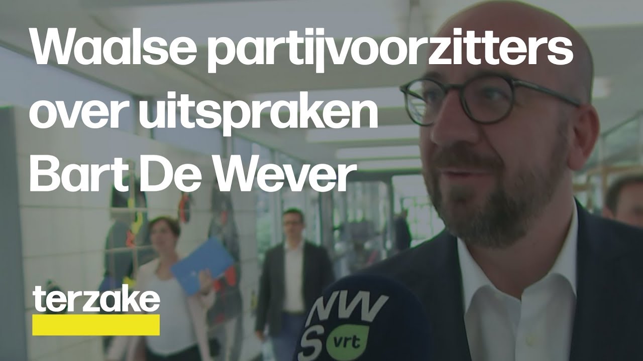 KIES19: Waalse voorzitters over geluidsfragment De Wever | Terzake