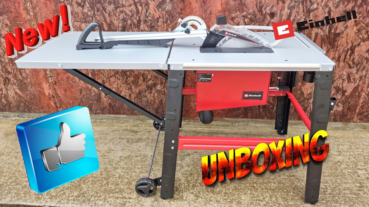 Einhell TE TS 315 U Table Saw Unboxing