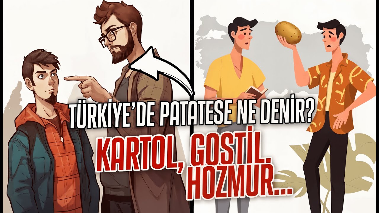 Sen Patates'e Ne Diyorsun? | Türkiye'nin Farklı Şehirlerindeki İsimler Şaşırtacak!