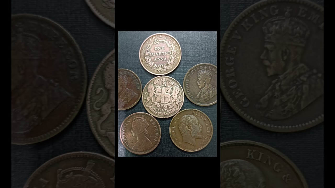 ONE QUARTER ANNA RARE COIN ! EDWARD VII ! YEAR 1909 ! PRICE RS. 1000 !