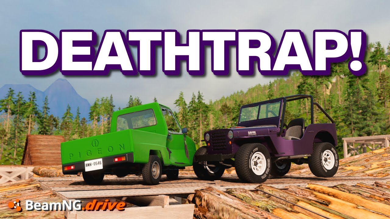 Самый ужасающий автомобиль, на котором я когда-либо ездил! : BeamNG : BeamMP