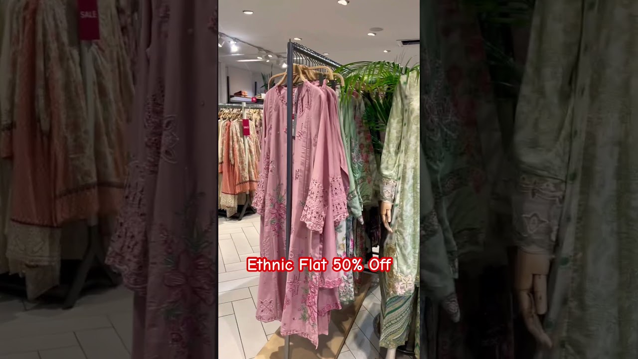 Ethnic flat 50% Off #ethnic #sale #shopping #youtube #shorts #viralvideo #fashion #fyp #fypシ゚viral