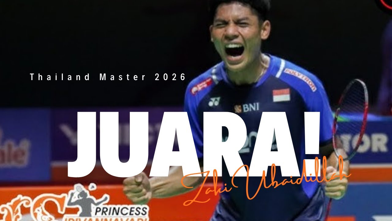 “FINAL NERAKA! 🔥 Zaki Ubaidillah Bungkam Tuan Rumah di Thailand Masters 2026!”