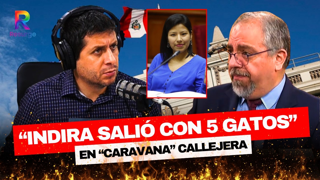 🤨 ¡NADIE LA QUIERE! 📉 INDIRA HUILLCA SALIÓ A MARCHAR CON 10 PERSONAS 💥