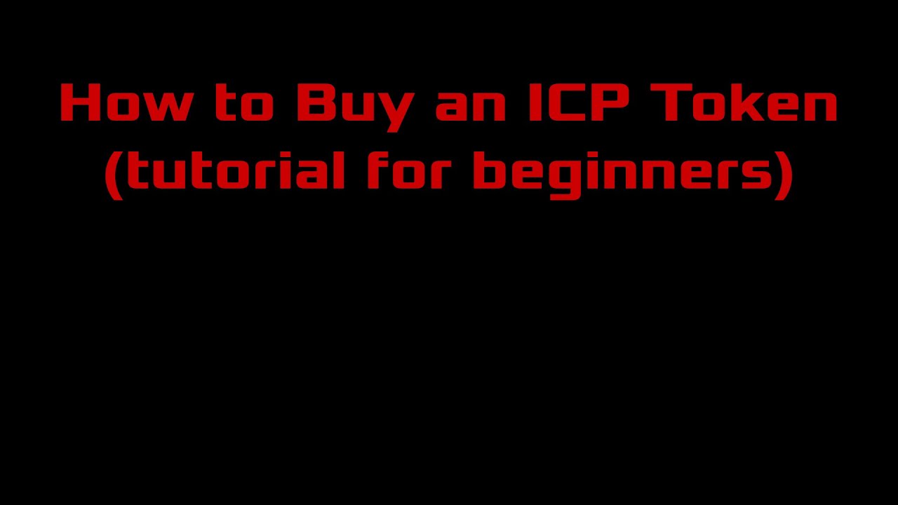 How to Buy ICP Tokens &ndash; Beginner&rsquo;s Step-by-Step Guide!