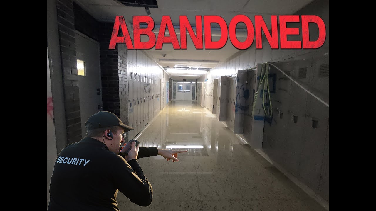 (FILMING LOCATIONS) Abandoned School Movie Set