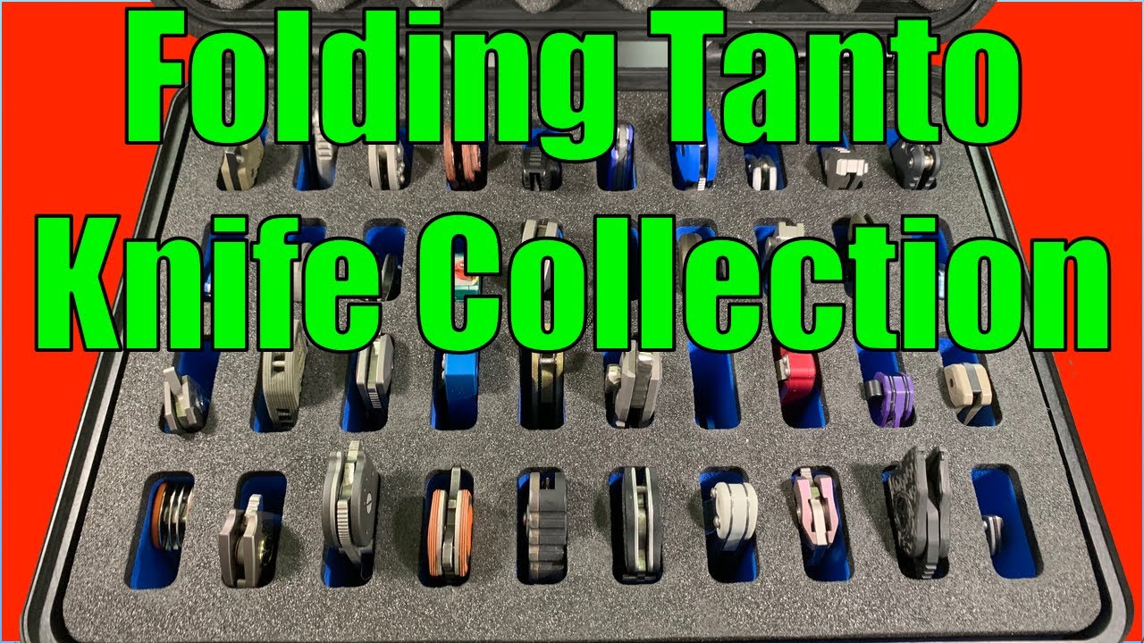 Folding Tanto Knife Collection - Early 2021