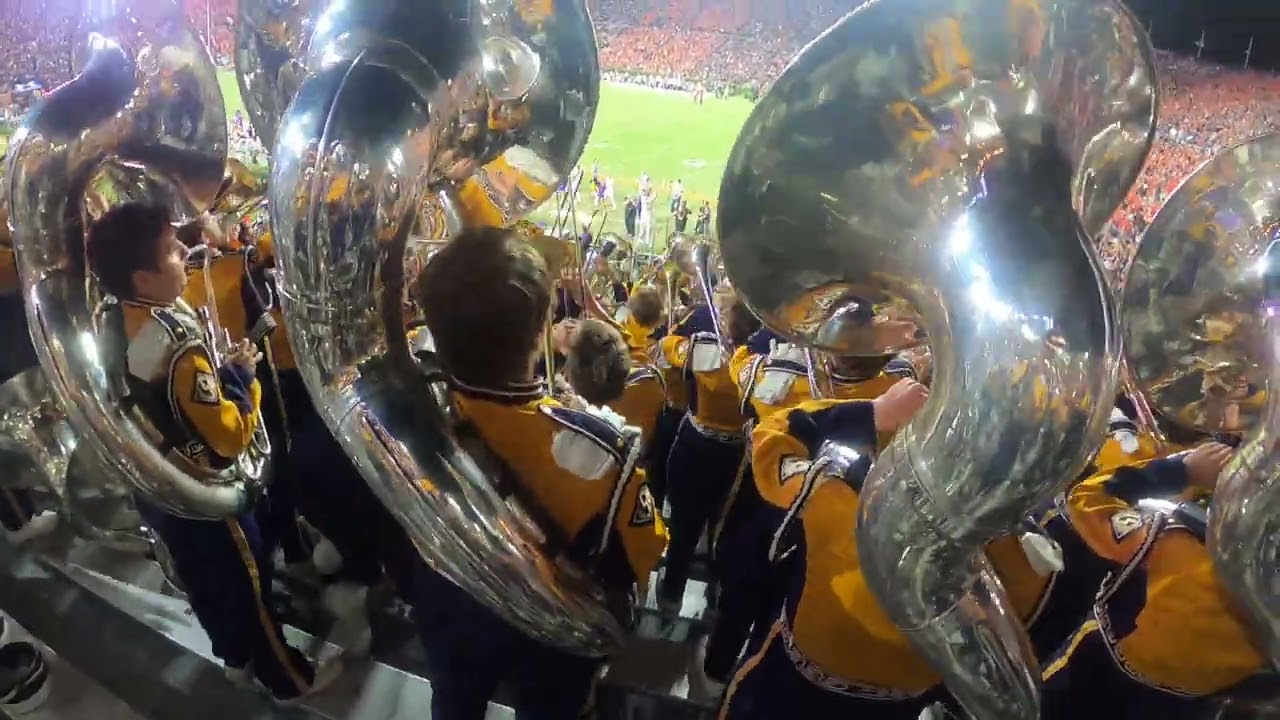 LSU Tiger Band’s Right Above It @ Auburn