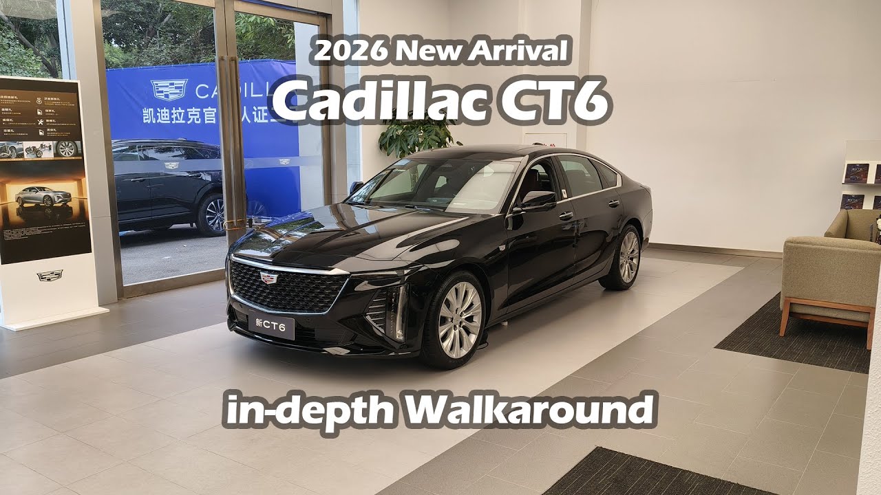 2026 New Cadillac CT6 28T Flagship Edition Luxury Sedan - Big Bear Test Car
