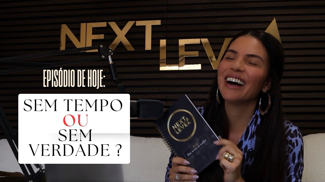 Quase ninguém está sem tempo. Está sem verdade.