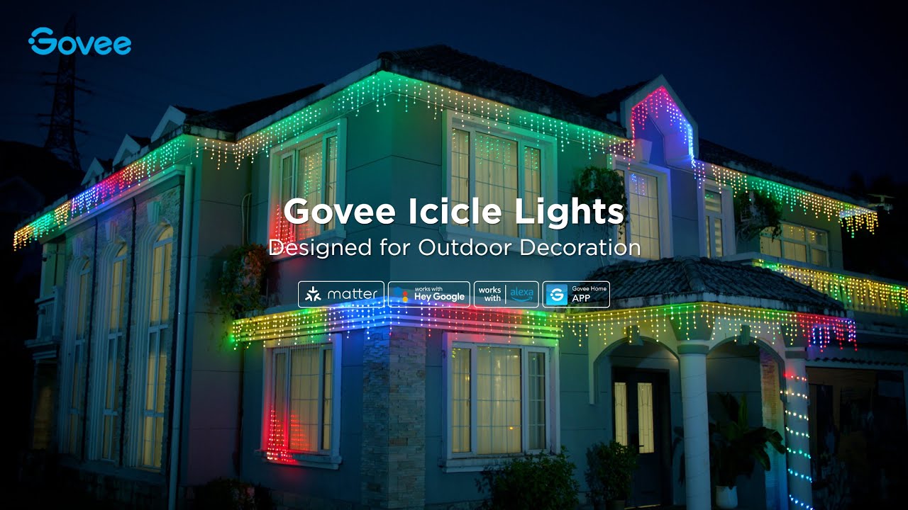 Govee Icicle Lights - Designed for Outdoor Decoration