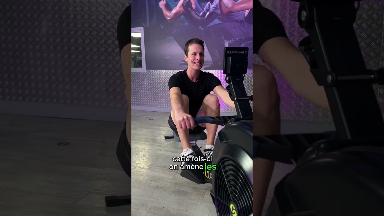 3 exercices au rameur pour bien d&eacute;marrer l'ann&eacute;e 🎉💪 !