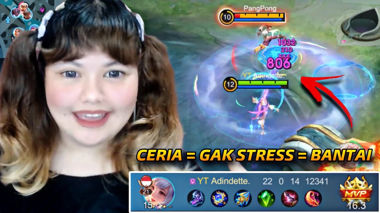 JADI CEWE PALING CERIA SE DUNIA SAMPE 22 KILL SAKING POSITIF THINKINGNYA 😎