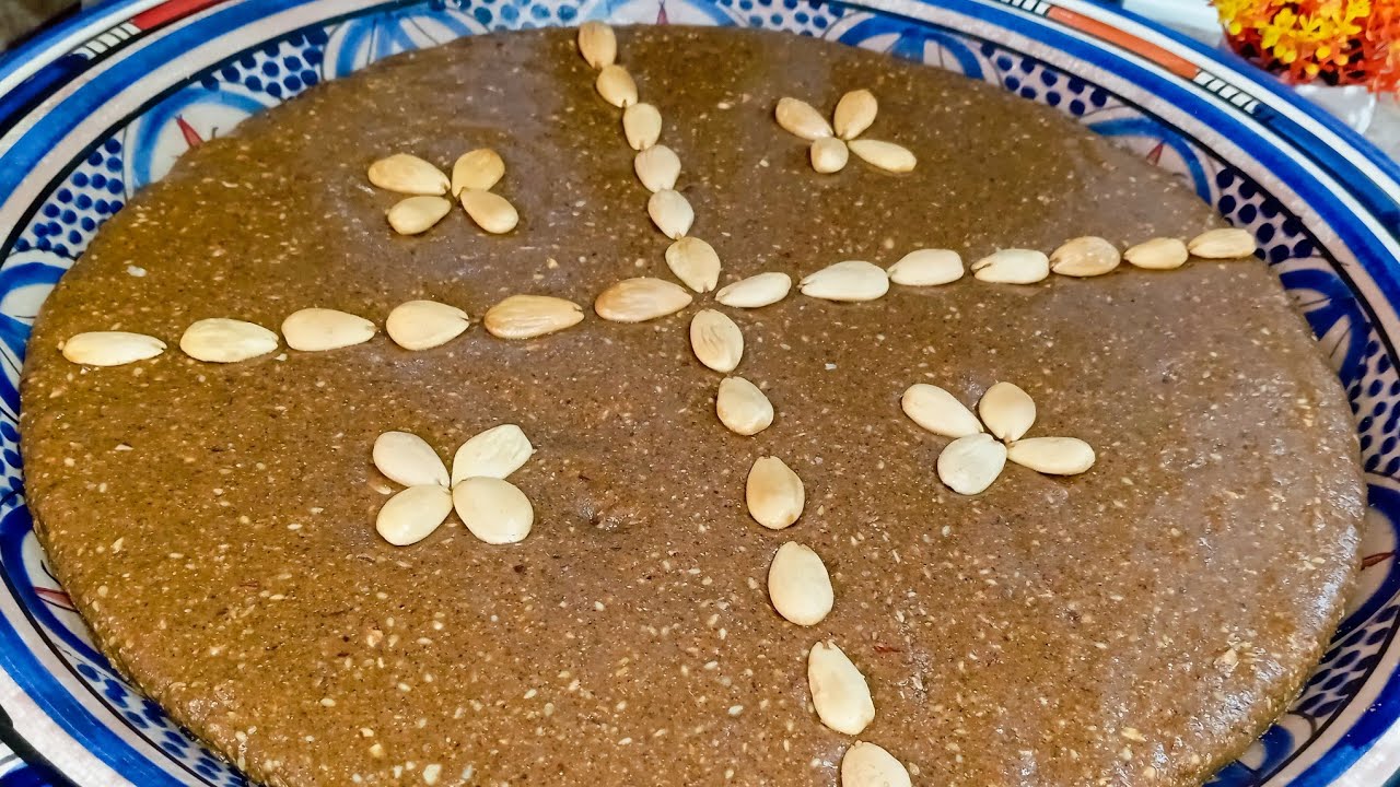نساي عليك الطريقة القديمة ⁉️سلو أو سفوف صحي بدون دقيق أبيض ولا سكر ولا زبدة كيجي معلك ومقوم وبنين 👌