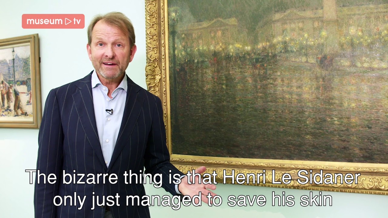Jan Rudolph de Lorm discovers a special detail in the painting of Henri Le Sidaner