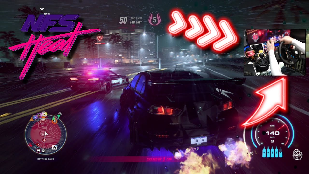 Mitsubishi Lancer Evo X / Logitech G29 NFS Heat
