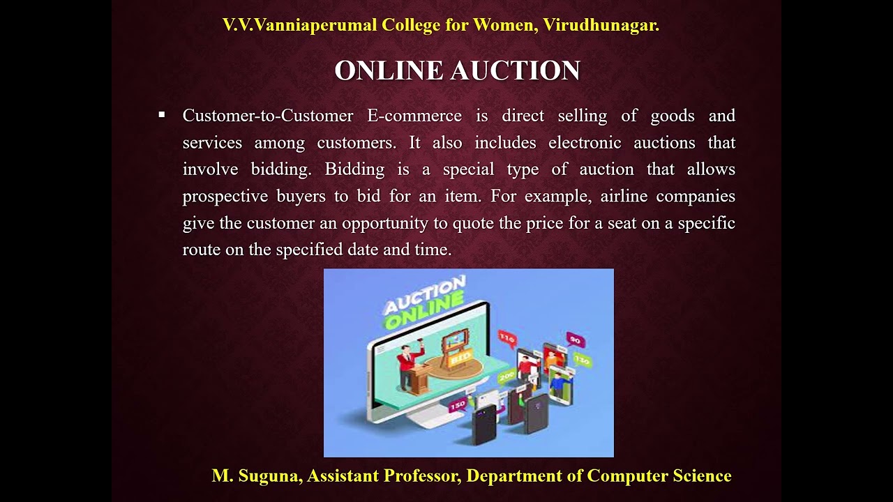 ECOMMERCE APPLICATIONS