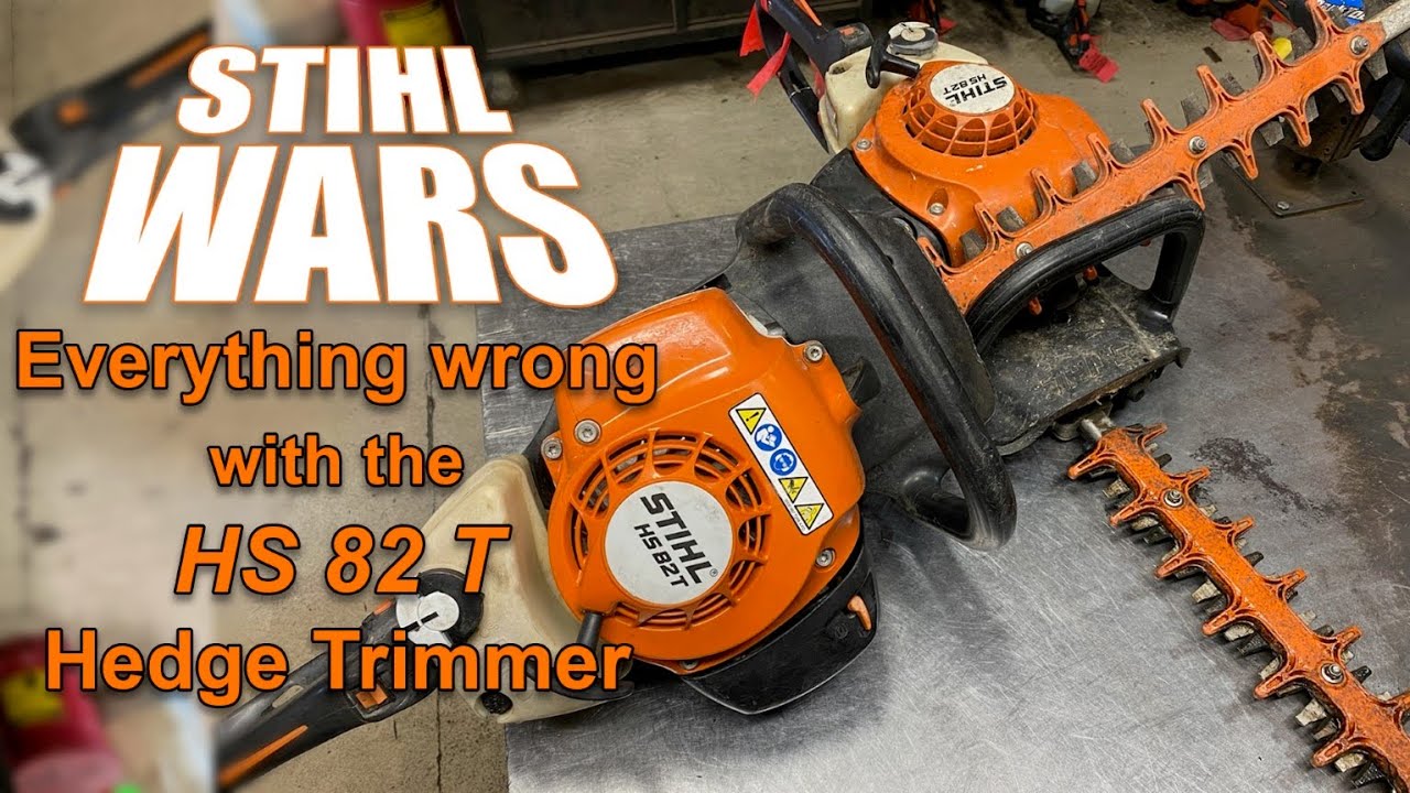 STIHL HS 82 T/ Everything wrong (and right) Common problems.