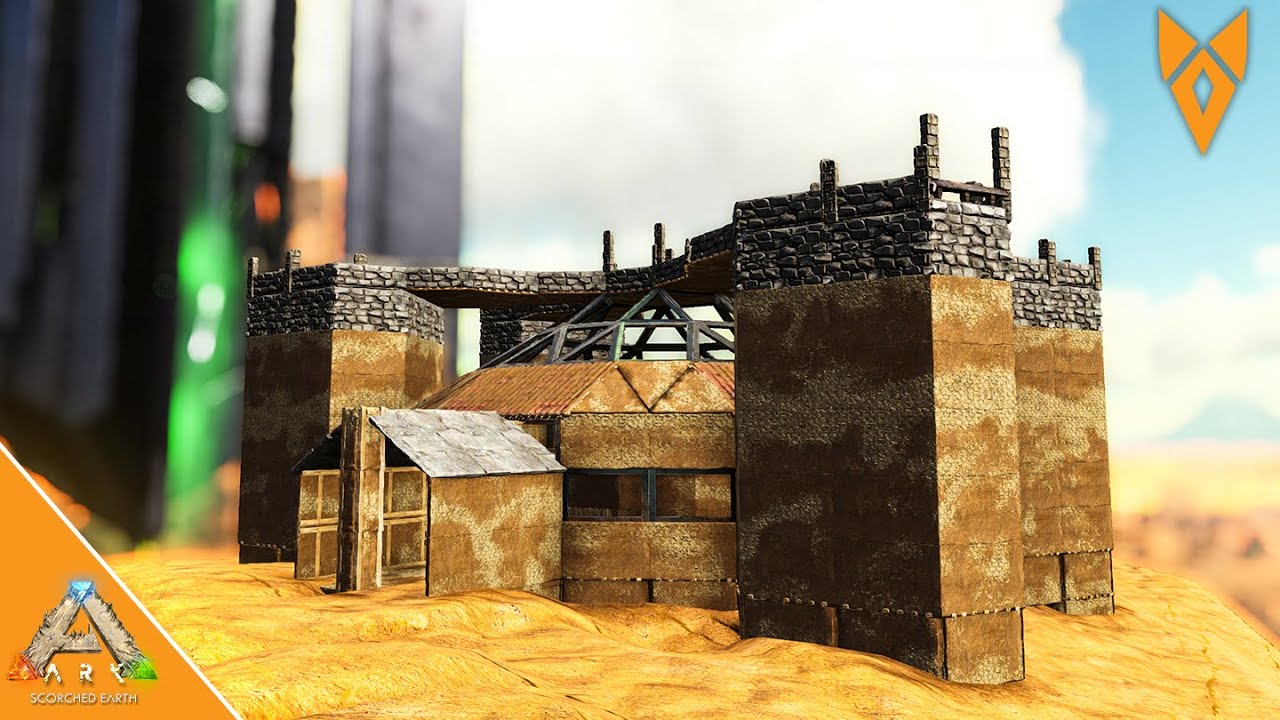 Building My New Base!! - Ark: The Ultimate Survivor (E50 - Scorched Earth)