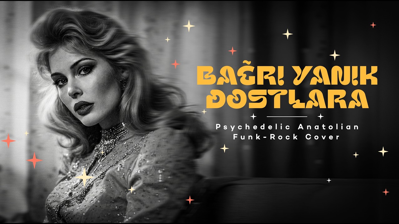 Bağrı Yanık Dostlara | Psychedelic Anatolian Rock - Funk Cover #Psychedelic #AnadoluRock