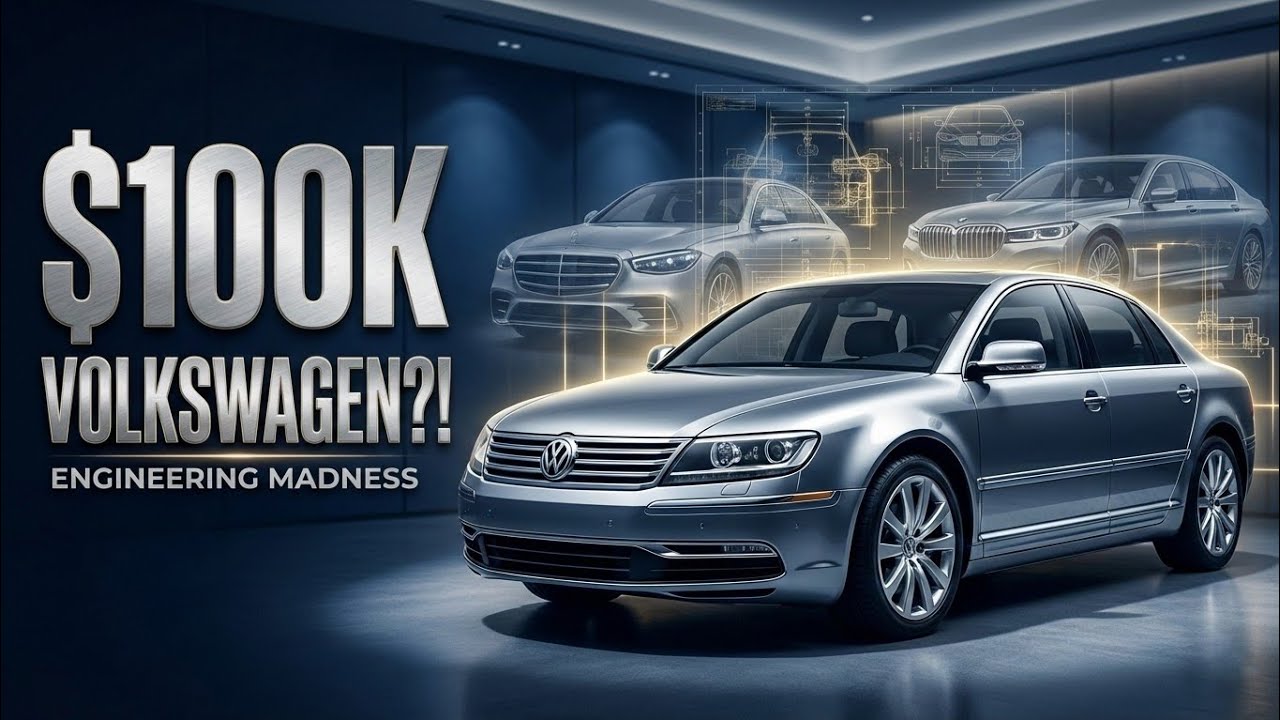 Volkswagen Phaeton Part-1: How VW Tried To Beat Mercedes S‑Class, BMW 7 Series And Failed Gloriously