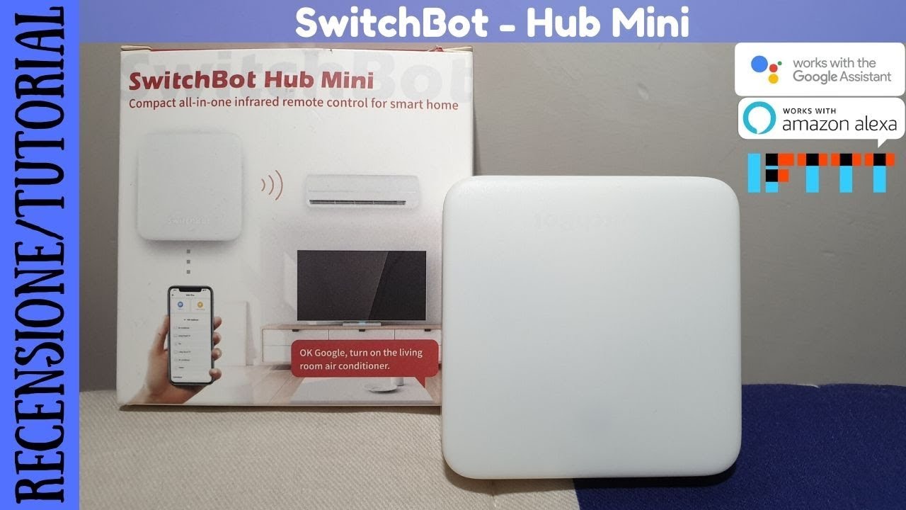 RECENSIONE - SwitchBot Hub Mini Smart Remote Dispositivo IR compatibile con Alexa, Google e IFTTT