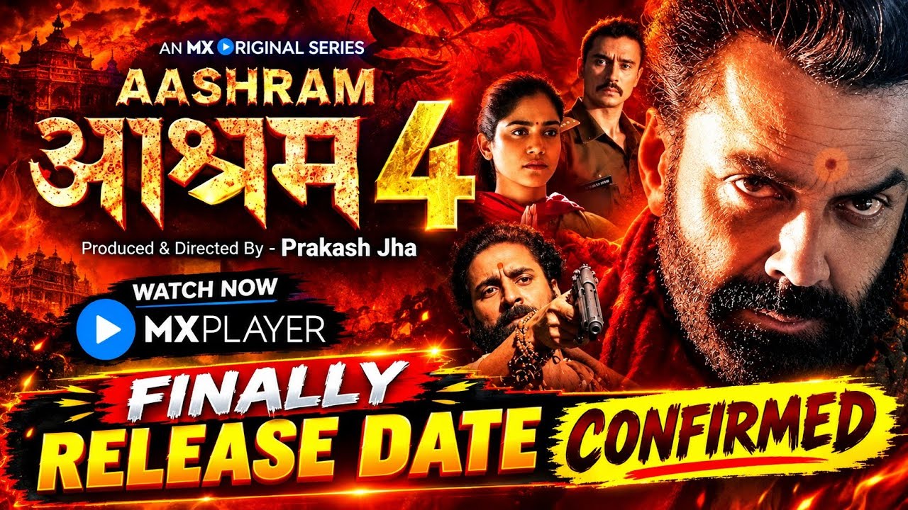 Aashram Season 4 Official Teaser | Aashram 4 Release Date | Aashram Season 4 | Bobby Deol