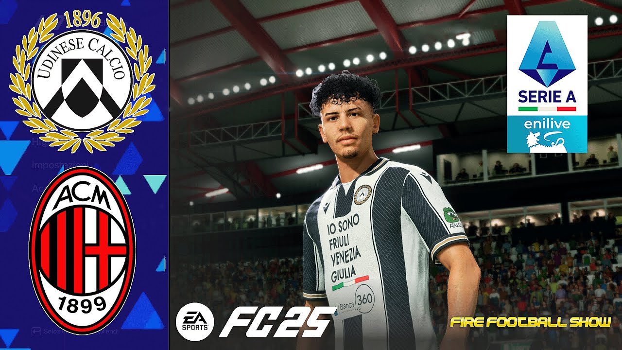 Udinese vs Milan | Serie A 24/25 (32° Giornata) | EA Sports FC 25
